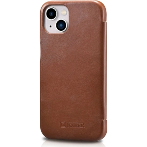 Kup Etui iCarer Curved Edge Vintage Folio Apple iPhone 13 hnědý - ICR284 - {ean13} - Sklep Home Screen