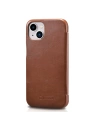 Kup Etui iCarer Curved Edge Vintage Folio Apple iPhone 13 brązowy - ICR284 - {ean13} - Sklep Home Screen