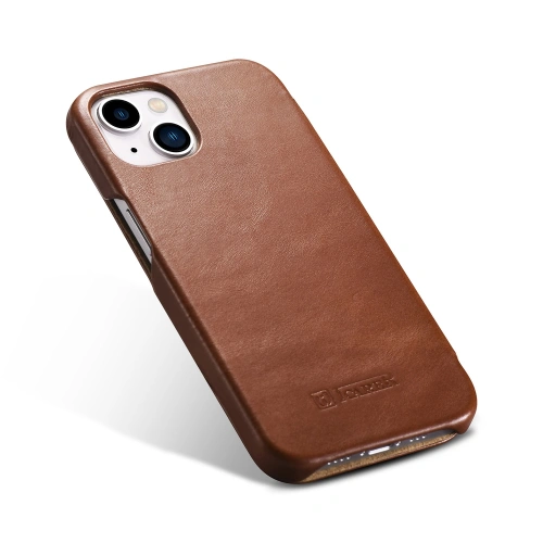 Kup Etui iCarer Curved Edge Vintage Folio Apple iPhone 13 brązowy - ICR284 - {ean13} - Sklep Home Screen