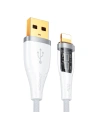 Kábel Joyroom Smart Power-Off USB-A/Lightning 2.4A 1.2m fehér (S-UL012A3)