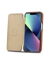 Kup Etui iCarer Curved Edge Vintage Folio Apple iPhone 13 brązowy - ICR284 - {ean13} - Sklep Home Screen