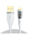 Kup Cablu Joyroom Smart Power-Off USB-A/Lightning 2.4A 1.2m alb (S-UL012A3) - JYR571 - {ean13} - Sklep Home Screen