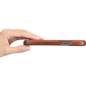 Kup Etui iCarer Curved Edge Vintage Folio Apple iPhone 13 hnědý - ICR284 - {ean13} - Sklep Home Screen