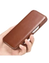 Kup Etui iCarer Curved Edge Vintage Folio Apple iPhone 13 brązowy - ICR284 - {ean13} - Sklep Home Screen