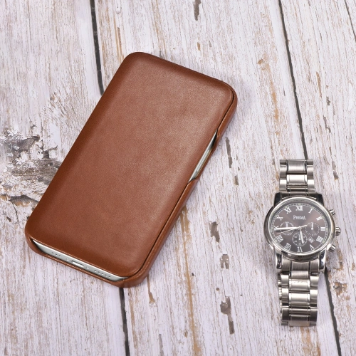 Kup Etui iCarer Curved Edge Vintage Folio Apple iPhone 13 brązowy - ICR284 - {ean13} - Sklep Home Screen