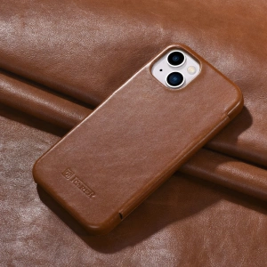 Kup Etui iCarer Curved Edge Vintage Folio Apple iPhone 13 hnědý - ICR284 - {ean13} - Sklep Home Screen