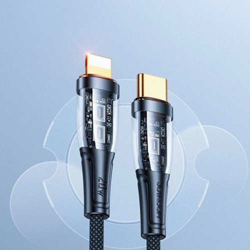 Kup Kábel Joyroom Smart Power-Off USB-C/Lightning 20W 1.2m fekete (S-CL020A3) - JYR572 - {ean13} - Sklep Home Screen