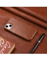 Kup Etui iCarer Curved Edge Vintage Folio Apple iPhone 13 brązowy - ICR284 - {ean13} - Sklep Home Screen