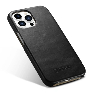 Kup Etui iCarer Curved Edge Vintage Folio Apple iPhone 13 Pro černé - ICR285 - {ean13} - Sklep Home Screen