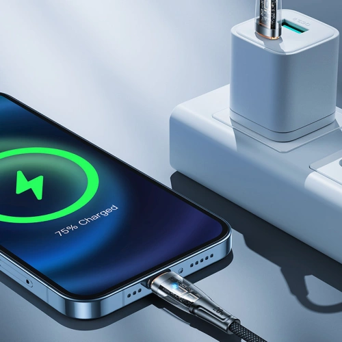 Kup Kábel Joyroom Smart Power-Off USB-C/Lightning 20W 1.2m fekete (S-CL020A3) - JYR572 - {ean13} - Sklep Home Screen