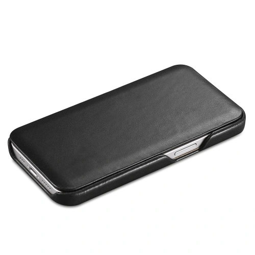 Kup Case iCarer Curved Edge Vintage Folio Apple iPhone 13 Pro schwarz - ICR285 - {ean13} - Sklep Home Screen