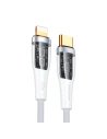 Kábel Joyroom Smart Power-Off USB-C/Lightning 20W 1.2m fehér (S-CL020A3)