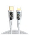 Kup Cablu Joyroom Smart Power-Off USB-C/Lightning 20W 1.2m alb (S-CL020A3) - JYR573 - {ean13} - Sklep Home Screen