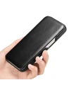 Kup Case iCarer Curved Edge Vintage Folio Apple iPhone 13 Pro schwarz - ICR285 - {ean13} - Sklep Home Screen