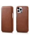 Kup Etui iCarer Curved Edge Vintage Folio Apple iPhone 13 Pro brązowy - ICR286 - {ean13} - Sklep Home Screen