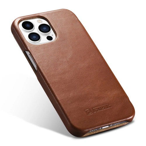 Kup Etui iCarer Curved Edge Vintage Folio Apple iPhone 13 Pro brązowy - ICR286 - {ean13} - Sklep Home Screen