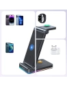 Kup Vezeték nélküli töltő Joyroom 3w1 iPhone-hoz, Watch-hoz, AirPods-hoz 15W fekete (JR-WQN01) - JYR574 - {ean13} - Sklep Home Screen