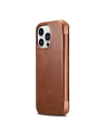 Kup Etui iCarer Curved Edge Vintage Folio Apple iPhone 13 Pro brązowy - ICR286 - {ean13} - Sklep Home Screen