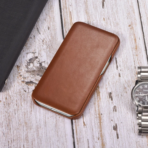 Kup Etui iCarer Curved Edge Vintage Folio Apple iPhone 13 Pro brązowy - ICR286 - {ean13} - Sklep Home Screen