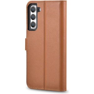 Kup Husă iCarer Haitang Leather Wallet Samsung Galaxy S22 maro - ICR288 - {ean13} - Sklep Home Screen