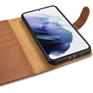 Kup Husă iCarer Haitang Leather Wallet Samsung Galaxy S22 maro - ICR288 - {ean13} - Sklep Home Screen