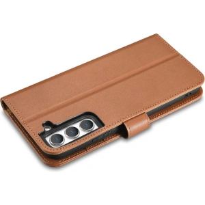 Kup Husă iCarer Haitang Leather Wallet Samsung Galaxy S22 maro - ICR288 - {ean13} - Sklep Home Screen