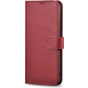 Kup Husă iCarer Haitang Leather Wallet Samsung Galaxy S22 roșu - ICR289 - {ean13} - Sklep Home Screen