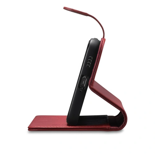 Buy iCarer Haitang Leather Wallet Samsung Galaxy S22 red - ICR289 - {ean13} - Home Screen Store Europe