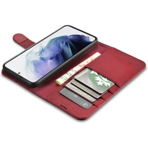 Kup Husă iCarer Haitang Leather Wallet Samsung Galaxy S22 roșu - ICR289 - {ean13} - Sklep Home Screen