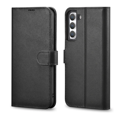 Kup Husă iCarer Haitang Leather Wallet Samsung Galaxy S22+ Plus negru - ICR290 - {ean13} - Sklep Home Screen