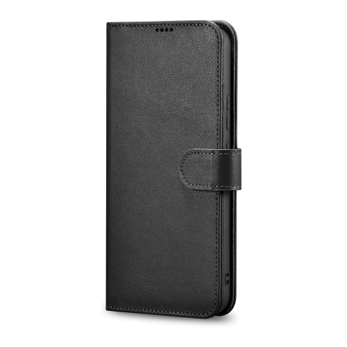 Kup Etui iCarer Haitang kožená peněženka Samsung Galaxy S22+ Plus černá - ICR290 - {ean13} - Sklep Home Screen