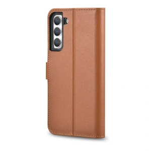 Kup Etui iCarer Haitang kožená peněženka Samsung Galaxy S22+ Plus hnědá - ICR291 - {ean13} - Sklep Home Screen