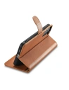 Buy iCarer Haitang Leather Wallet Samsung Galaxy S22+ Plus brown - ICR291 - {ean13} - Home Screen Store Europe