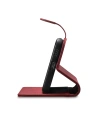 Kup Case iCarer Haitang Leder Wallet Samsung Galaxy S22+ Plus rot - ICR292 - {ean13} - Sklep Home Screen