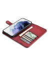 Kup Etui iCarer Haitang Leather Wallet Samsung Galaxy S22+ Plus czerwony - ICR292 - {ean13} - Sklep Home Screen