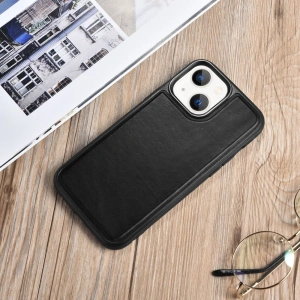 Kup Etui iCarer Leather Oil Wax Apple iPhone 13 mini černé - ICR295 - {ean13} - Sklep Home Screen