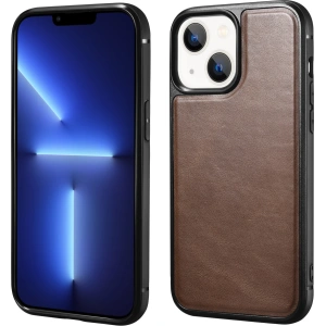 Kup Etui iCarer Leather Oil Wax Apple iPhone 13 mini brązowy - ICR296 - {ean13} - Sklep Home Screen