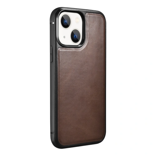 Kup Case iCarer Leather Oil Wax Apple iPhone 13 mini braun - ICR296 - {ean13} - Sklep Home Screen