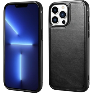 Kup Etui iCarer Leather Oil Wax Apple iPhone 13 Pro Max czarny - ICR301 - {ean13} - Sklep Home Screen