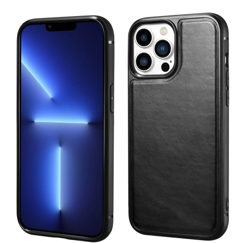 Kup Case iCarer Leather Oil Wax Apple iPhone 13 Pro Max schwarz - ICR301 - {ean13} - Sklep Home Screen