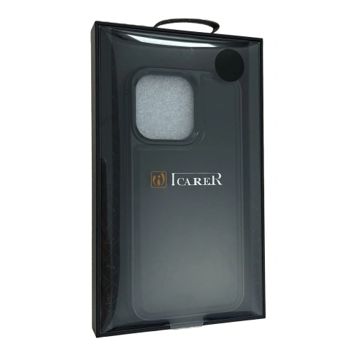 Kup Etui iCarer Leather Oil Wax Apple iPhone 13 Pro Max fekete - ICR301 - {ean13} - Sklep Home Screen