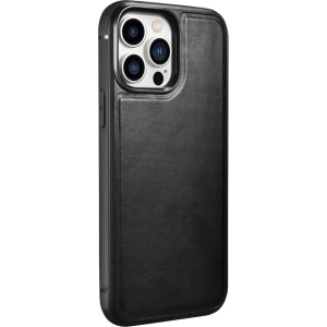 Kup Case iCarer Leather Oil Wax Apple iPhone 13 Pro Max schwarz - ICR301 - {ean13} - Sklep Home Screen