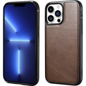 Kup Etui iCarer Leather Oil Wax Apple iPhone 13 Pro Max brązowy - ICR302 - {ean13} - Sklep Home Screen
