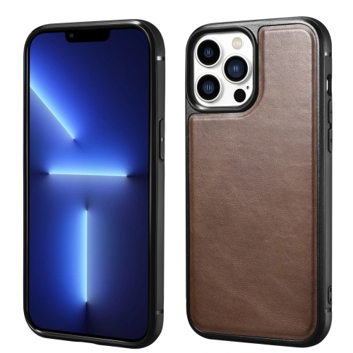 Kup Case iCarer Lederölwachs Apple iPhone 13 Pro Max braun - ICR302 - {ean13} - Sklep Home Screen