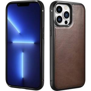 Kup Etui iCarer Leather Oil Wax Apple iPhone 13 Pro Max hnědý - ICR302 - {ean13} - Sklep Home Screen