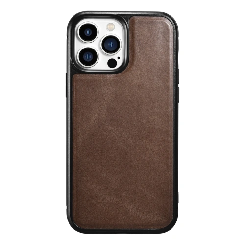 Kup Case iCarer Lederölwachs Apple iPhone 13 Pro Max braun - ICR302 - {ean13} - Sklep Home Screen