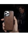 Kup Case iCarer Lederölwachs Apple iPhone 13 Pro Max braun - ICR302 - {ean13} - Sklep Home Screen