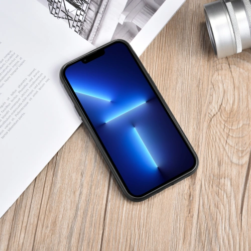 Kup Carcasă din piele cu ceară de ulei iCarer pentru Apple iPhone 13 Pro Max, maro - ICR302 - {ean13} - Sklep Home Screen