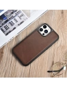 Kup Case iCarer Lederölwachs Apple iPhone 13 Pro Max braun - ICR302 - {ean13} - Sklep Home Screen