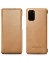 Kup Etui iCarer Curved Edge Vintage Folio Samsung Galaxy S20+ Plus khaki - ICR316 - {ean13} - Sklep Home Screen